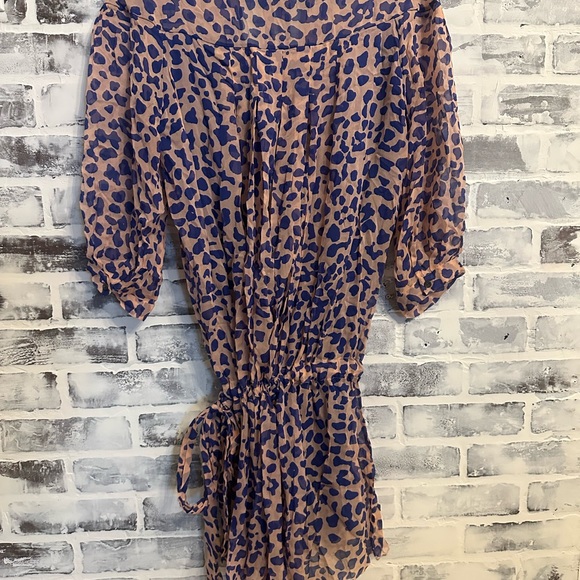 Diane Von Furstenberg silk tent dress size 6 - Picture 4 of 9